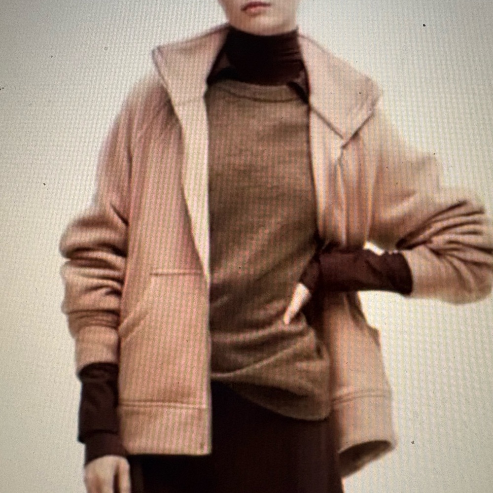 NWT Lululemon Athletica Fleece Full-Zip Pullover, Dusty Rose, XS/S